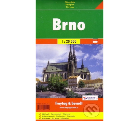 Mapa Brno