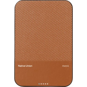 Native Union (Re)Classic Power Bank 5000Mah Qi2 - Tan (PB-5KMS-TAN-Q2)