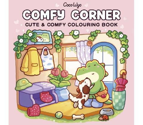 Comfy Corner colouring book