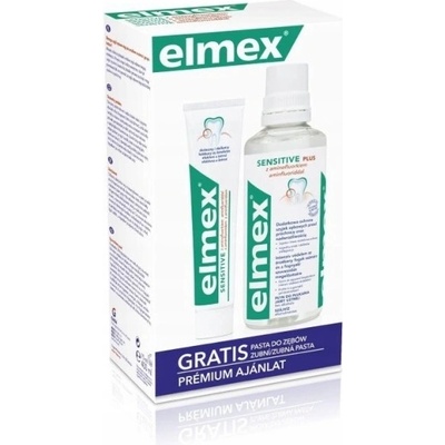 Elmex Sensitive ústní voda 400 ml   zubní pasta 75 ml