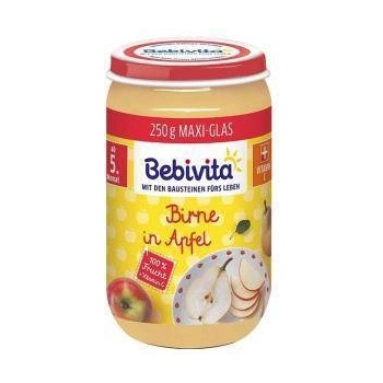 Bebivita Био пюре Bebivita, Круши и ябълки, 250гр, 4018852029106