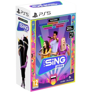 PLAION Let's Sing 2026 [Double Mic Bundle] (PS5)
