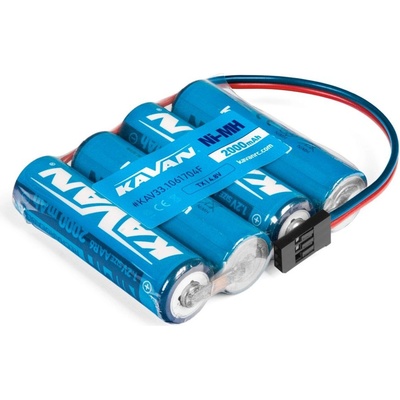 Kavan Vysílačový akumulátor NiMH AA 4,8V 2000mAh Flash 7 LYNX 4S T6K T10J T3PV