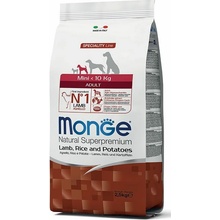 Monge Dog Mini Adult Jehně rýže brambory 2,5 kg