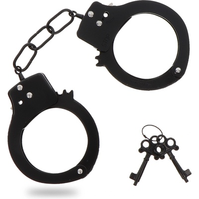 Toy Joy ToyJoy Classics Metal Handcuffs Black