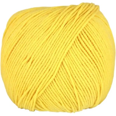 Příze Jeans (Vlna-Hep) 8180 žlutá