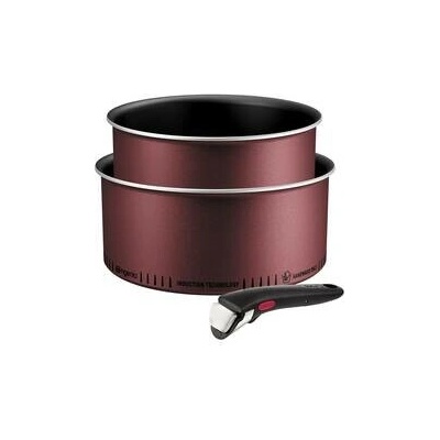 Tefal Ingenio Simply Cook L7248453, 3 ks vínová