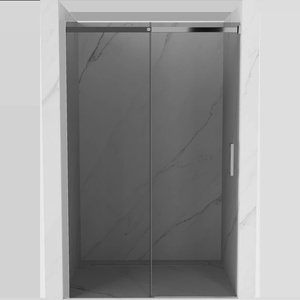 Mexen Omega плъзгащи се душ врати 100 см, графит, хром - 825-100-000-01-40 (825-100-000-01-40)