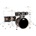 PDP by DW Concept Maple 7 Satin Charcoal Burst Lacquer Акустични барабани-комплект (PDCM22A7SCB)