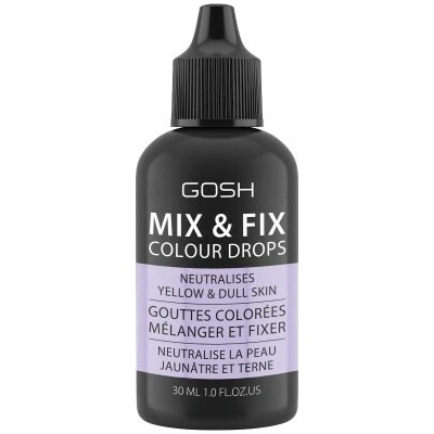 Gosh copenhagen Mix & Fix Colour Drops barevné korekční kapky 003 Purple 30 ml