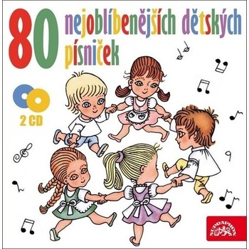 80 nejoblíbenějších dětských písniček CD