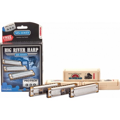 Hohner Big River Harp ProPack