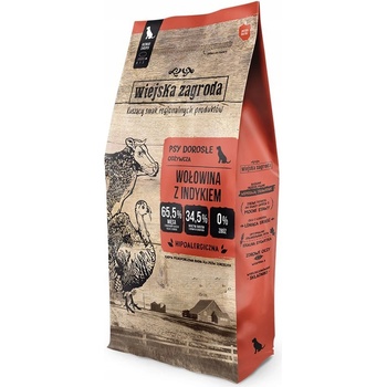 Wiejska Zagroda Hovädzie mäso s morčacím 9 kg