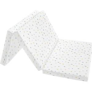 Kikkaboo Сгъваем матрак Kikkaboo - Triangles, 60 х 120 х 5 cm (31107020011)