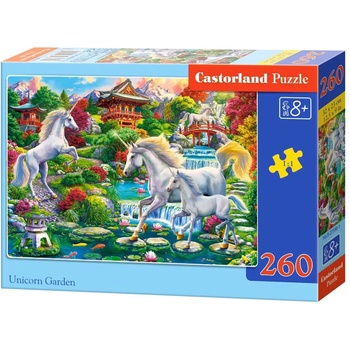 Image 1 of Castorland - Puzzle Unicorn Garden - 260 piese