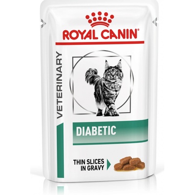 Royal Canin Veterinary Feline Diabetic v omáčke 12 x 85 g