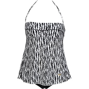 arena Tankini allover черно, бяло, златно 36 (005176-520)