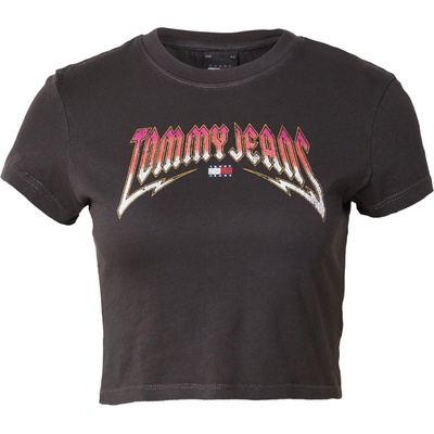 Tommy Jeans Тениска черно, размер S