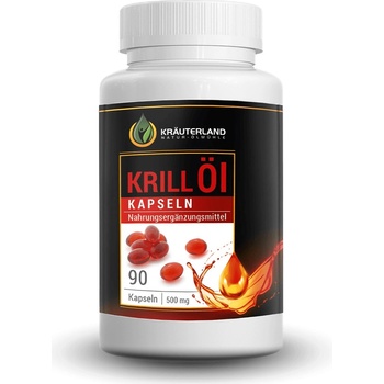 Krauterland Krill olej 500 mg 90 kapsúl
