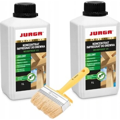 Jurga Impregnace na dřevo Woodproof 1:9 ZELENÁ 1L