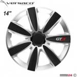 Versaco Тасове за джанти 14'' Versaco Carbon GTX - Black / Silver