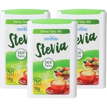 Medintim Steviola Stévia tablety v dávkovači 3 x 300 tbl