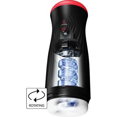 Hidden Desire Fusion Vortex Thrust Masturbator Black