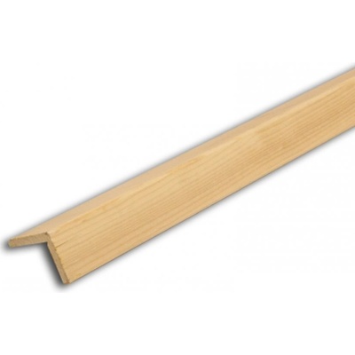 Rohová lišta č.234 - 30 mm x 45 mm, 3 oblé hrany" L", smrková, ŠL3045B