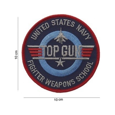 Nášivka textilná 101 Inc Top Gun Fighter Weapons School - farebná