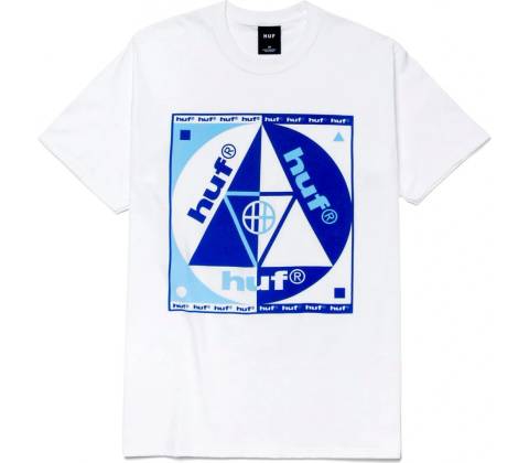Huf BLUE CODE TEE White