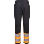 Portwest wx2 eco hi-vis cd888 / Светлоотразителен панталон eco с талия - hv Оранжев/Черен uk 36/eu 52 (cd888obr36)