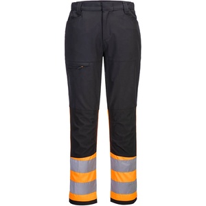 Portwest wx2 eco hi-vis cd888 / Светлоотразителен панталон eco с талия - hv Оранжев/Черен uk 36/eu 52 (cd888obr36)
