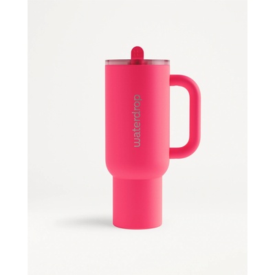 Waterdrop Explorer Tumbler nerezový tumbler s brčkem (limitovaná edice) Neon Pink 1100 ml – Zboží Dáma