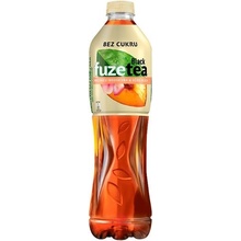 FuzeTea Black Ice Tea broskev & růže bez cukru 1,5 l