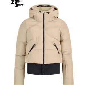Protest Дамско ски яке Protest Women's PRTPreppy Snowjacket With Zip-Shift Ski jacket - Bamboobeige (104-6807-0112)
