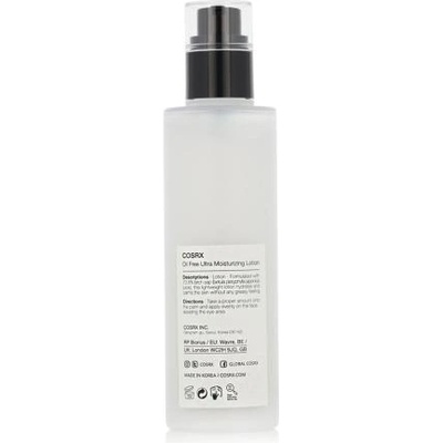 COSRX Birch Sap Oil-Free Ultra-Moisturizing Lotion хидратиращ лосион за тяло 100 ml унисекс