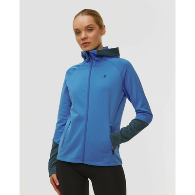 Peak Performance W Rider Essentials Zip Houe Shadow Azure Ascent
