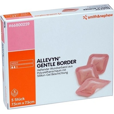 PROMEDICA Allevyn Gentle Border Lite pěnové krytí Typ: 5 x 5 cm 10 ks