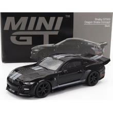 Dragon Truescale Ford usa Mustang Gt500 Snake Concept Coupe 2021 Black 1:64