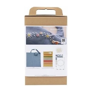 Creativ Company Embroidery Kit Bag with Wreath