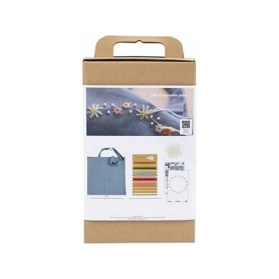 Creativ Company Embroidery Kit Bag with Wreath
