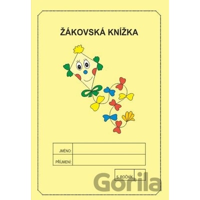 Žákovská knížka 5. ročník - známkování (žlutá) - Jitka Rubínová