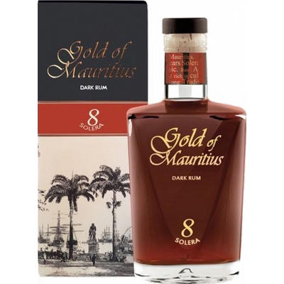 Gold of Mauritius Solera 8y 40% 0,7 l (kartón)