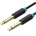 Vention 6.5mm jack/M - Кабел 6.5mm jack/M, (черен, позлатен), 2 m, кабел