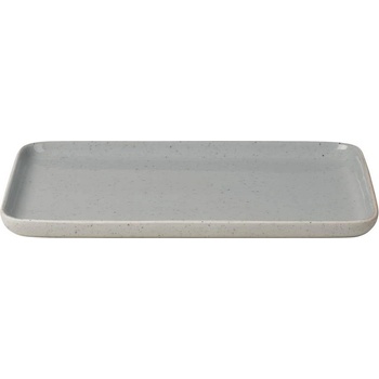 Image 1 of blomus 15 Х 21 см сива правоъгълна чиния blomus от серия sablo