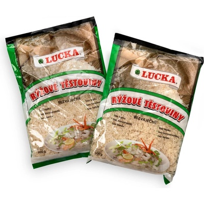 Lucka Rýžové těstoviny hvězdičky do polévky 300 g