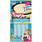 Inaba Foods Churu Skin & Coat котешки Тунец с морски раци 4 x 14 г