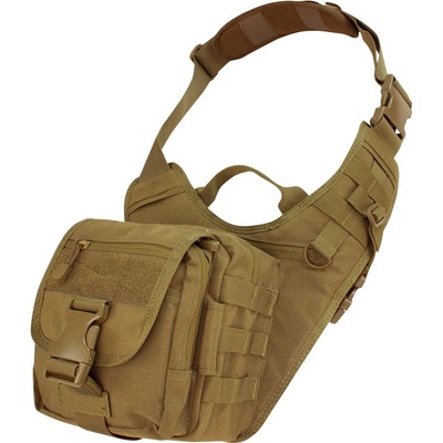 CONDOR OUTDOOR taška EDC cez rameno COYOTE BROWN