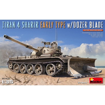 MiniArt Tiran 4 Sharir Early Type with Dozer Blade 1:35