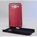 Púzdro MOTOMO Hliníkové Samsung Galaxy J5 J500 Červené